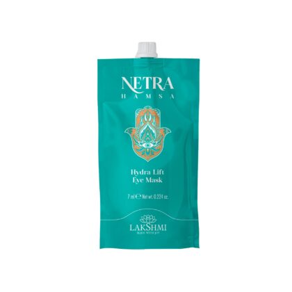 Lakshmi Netra Hamsa Hydra Lift Eye Mask met Hyaluronzuur, hersluitbaar zakje van 7 ml